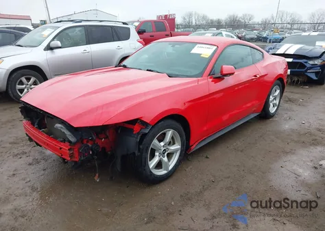 2017 Ford Mustang V6 из США, поврежденный, VIN 1FA6P8AM5H5264728